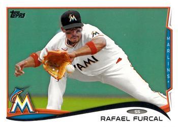 #506 Rafael Furcal - Miami Marlins - 2014 Topps Baseball