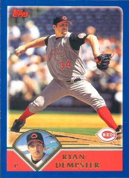 #506 Ryan Dempster - Cincinnati Reds - 2003 Topps Baseball