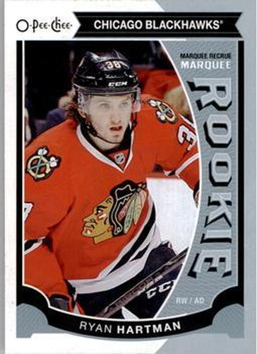 #506 Ryan Hartman - Chicago Blackhawks - 2015-16 O-Pee-Chee Hockey