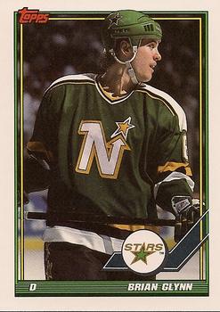 #506 Brian Glynn - Minnesota North Stars - 1991-92 Topps Hockey