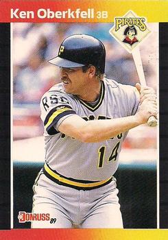 #506 Ken Oberkfell - Pittsburgh Pirates - 1989 Donruss Baseball
