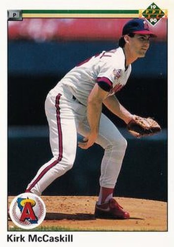 #506 Kirk McCaskill - California Angels - 1990 Upper Deck Baseball