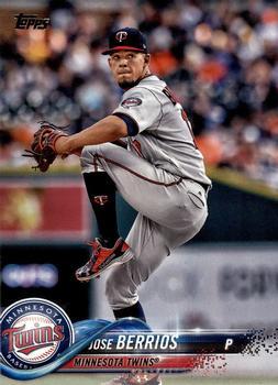 #506 Jose Berrios - Minnesota Twins - 2018 Topps Baseball