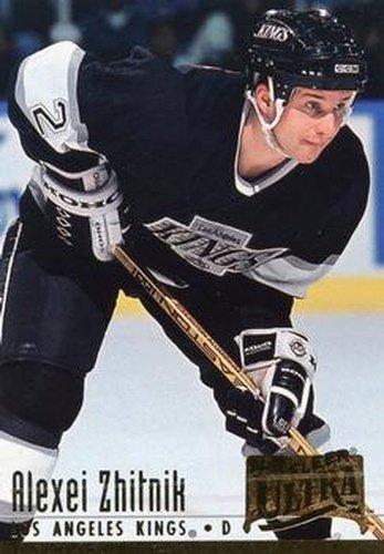 #104 Alexei Zhitnik - Los Angeles Kings - 1994-95 Ultra Hockey