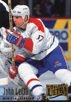 #111 John LeClair - Montreal Canadiens - 1994-95 Ultra Hockey