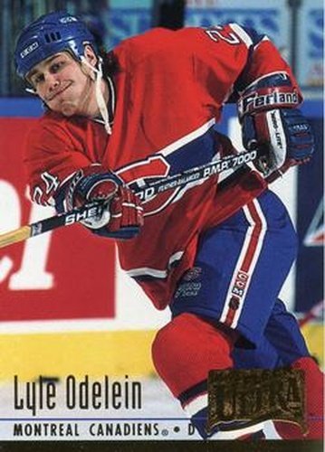 #112 Lyle Odelein - Montreal Canadiens - 1994-95 Ultra Hockey