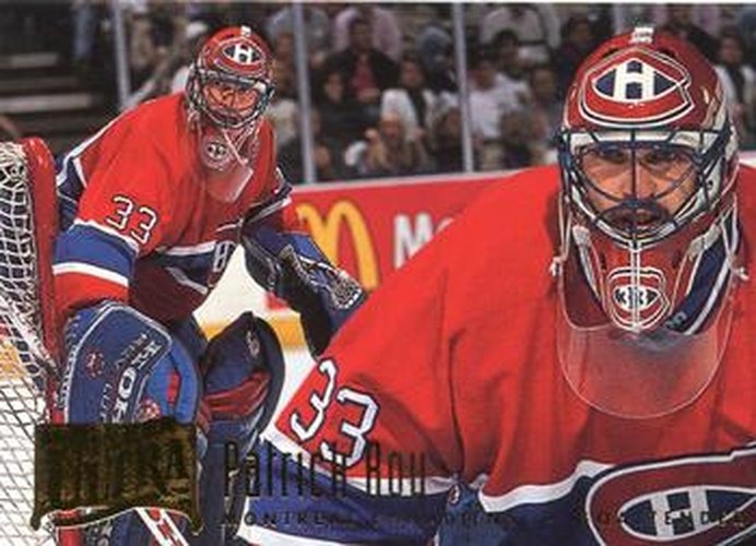 #113 Patrick Roy - Montreal Canadiens - 1994-95 Ultra Hockey
