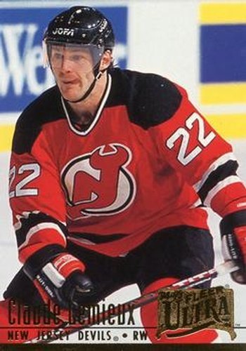 #118 Claude Lemieux - New Jersey Devils - 1994-95 Ultra Hockey