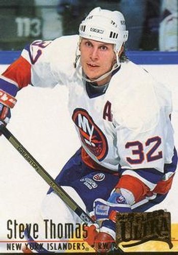 #132 Steve Thomas - New York Islanders - 1994-95 Ultra Hockey