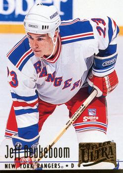 #136 Jeff Beukeboom - New York Rangers - 1994-95 Ultra Hockey