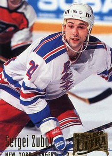 #144 Sergei Zubov - New York Rangers - 1994-95 Ultra Hockey
