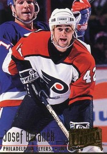 #153 Josef Beranek - Philadelphia Flyers - 1994-95 Ultra Hockey