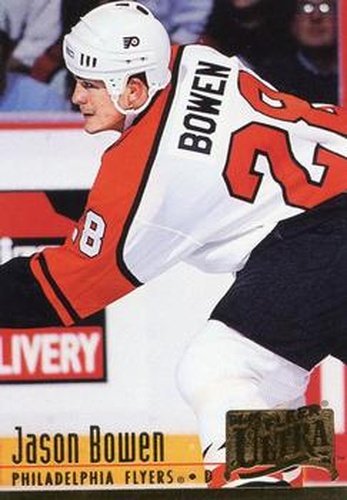 #154 Jason Bowen - Philadelphia Flyers - 1994-95 Ultra Hockey