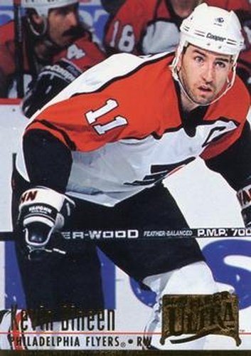 #156 Kevin Dineen - Philadelphia Flyers - 1994-95 Ultra Hockey