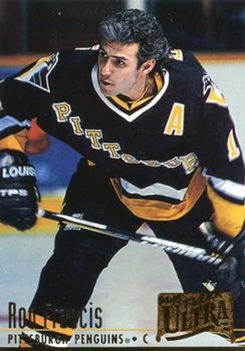 #163 Ron Francis - Pittsburgh Penguins - 1994-95 Ultra Hockey