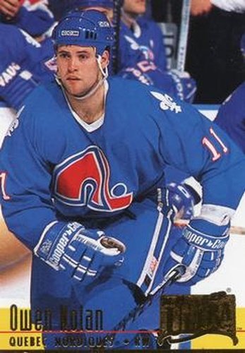 #177 Owen Nolan - Quebec Nordiques - 1994-95 Ultra Hockey