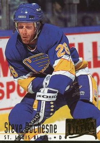 #182 Steve Duchesne - St. Louis Blues - 1994-95 Ultra Hockey