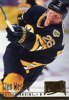 #18 Glen Wesley - Boston Bruins - 1994-95 Ultra Hockey