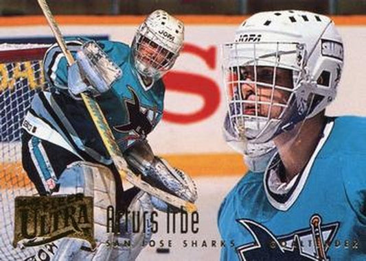 #195 Arturs Irbe - San Jose Sharks - 1994-95 Ultra Hockey
