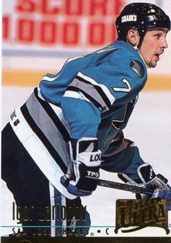 #197 Igor Larionov - San Jose Sharks - 1994-95 Ultra Hockey