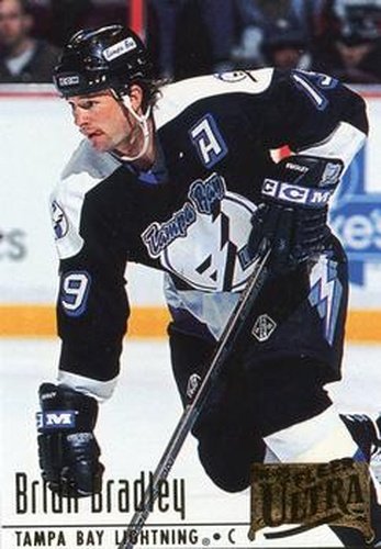 #202 Brian Bradley - Tampa Bay Lightning - 1994-95 Ultra Hockey