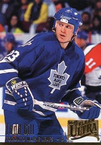 #215 Todd Gill - Toronto Maple Leafs - 1994-95 Ultra Hockey