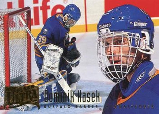 #22 Dominik Hasek - Buffalo Sabres - 1994-95 Ultra Hockey