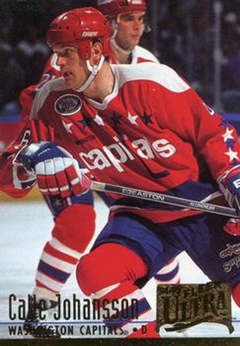 #235 Calle Johansson - Washington Capitals - 1994-95 Ultra Hockey