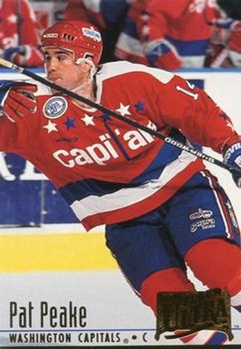 #237 Pat Peake - Washington Capitals - 1994-95 Ultra Hockey