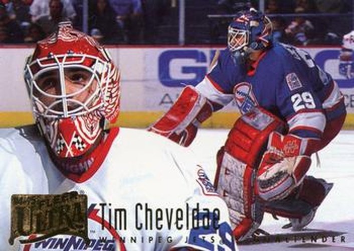 #240 Tim Cheveldae - Winnipeg Jets - 1994-95 Ultra Hockey