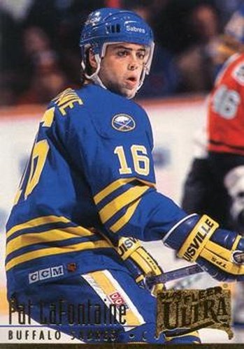 #24 Pat LaFontaine - Buffalo Sabres - 1994-95 Ultra Hockey