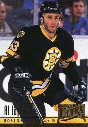 #256 Al Iafrate - Boston Bruins - 1994-95 Ultra Hockey