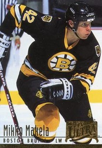 #258 Mikko Makela - Boston Bruins - 1994-95 Ultra Hockey