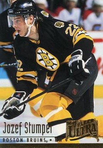 #261 Jozef Stumpel - Boston Bruins - 1994-95 Ultra Hockey