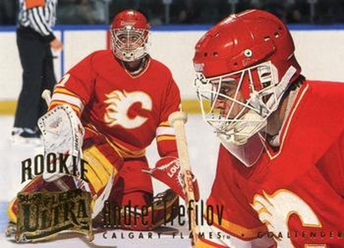 #271 Andrei Trefilov - Calgary Flames - 1994-95 Ultra Hockey
