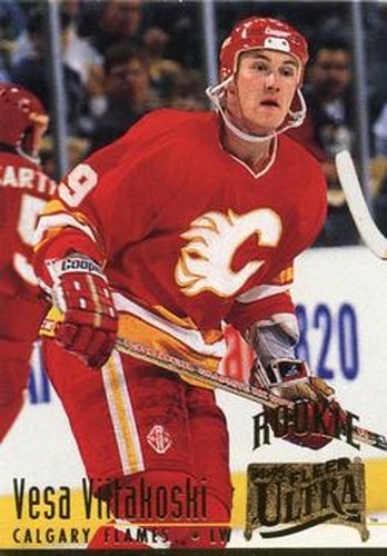 #272 Vesa Viitakoski - Calgary Flames - 1994-95 Ultra Hockey