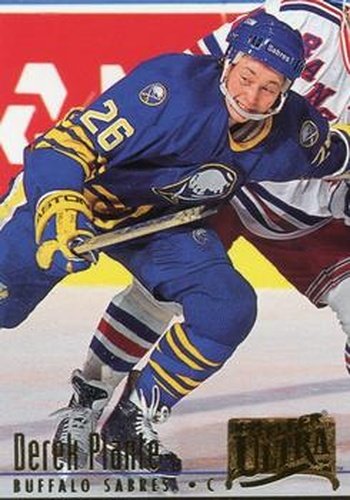 #27 Derek Plante - Buffalo Sabres - 1994-95 Ultra Hockey