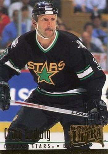 #280 Craig Ludwig - Dallas Stars - 1994-95 Ultra Hockey