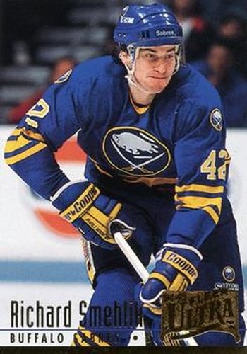 #28 Richard Smehlik - Buffalo Sabres - 1994-95 Ultra Hockey