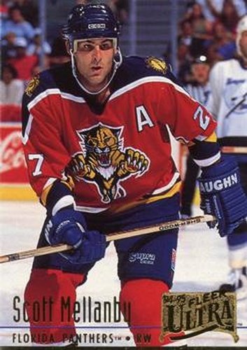 #298 Scott Mellanby - Florida Panthers - 1994-95 Ultra Hockey