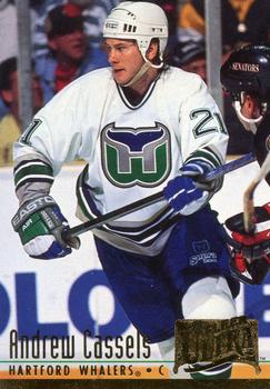 #300 Andrew Cassels - Hartford Whalers - 1994-95 Ultra Hockey