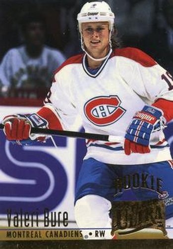 #311 Valeri Bure - Montreal Canadiens - 1994-95 Ultra Hockey