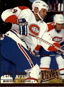 #315 Peter Popovic - Montreal Canadiens - 1994-95 Ultra Hockey