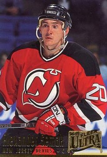 #321 Alexander Semak - New Jersey Devils - 1994-95 Ultra Hockey