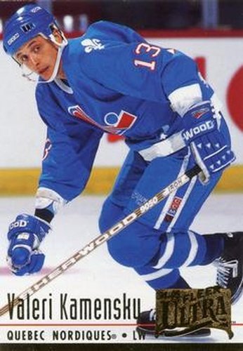 #357 Valeri Kamensky - Quebec Nordiques - 1994-95 Ultra Hockey