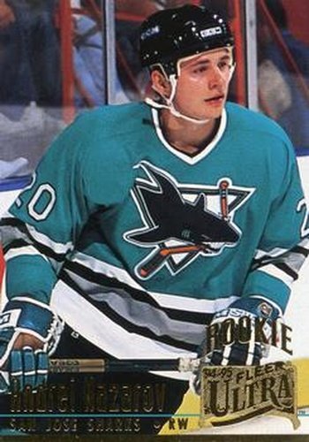 #367 Andrei Nazarov - San Jose Sharks - 1994-95 Ultra Hockey