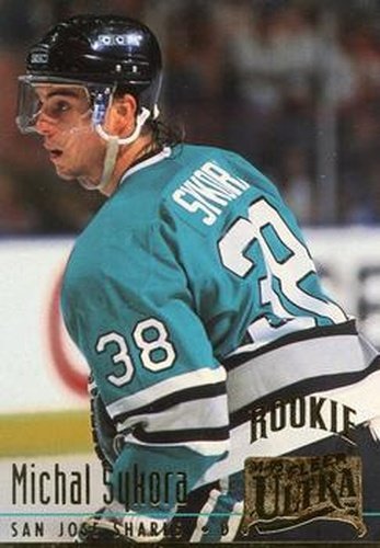 #369 Michal Sykora - San Jose Sharks - 1994-95 Ultra Hockey