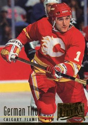 #36 German Titov - Calgary Flames - 1994-95 Ultra Hockey