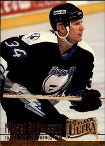 #370 Mikael Andersson - Tampa Bay Lightning - 1994-95 Ultra Hockey