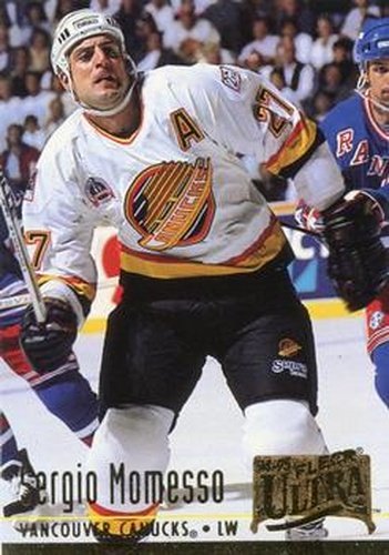 #384 Sergio Momesso - Vancouver Canucks - 1994-95 Ultra Hockey